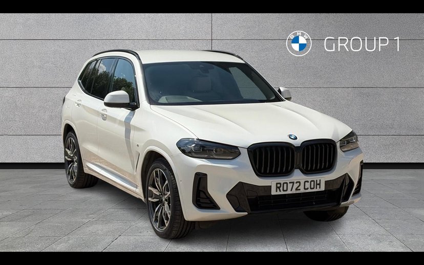 BMW X3 listing photo