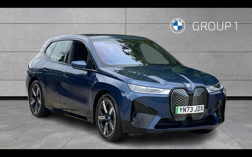 BMW iX listing photo