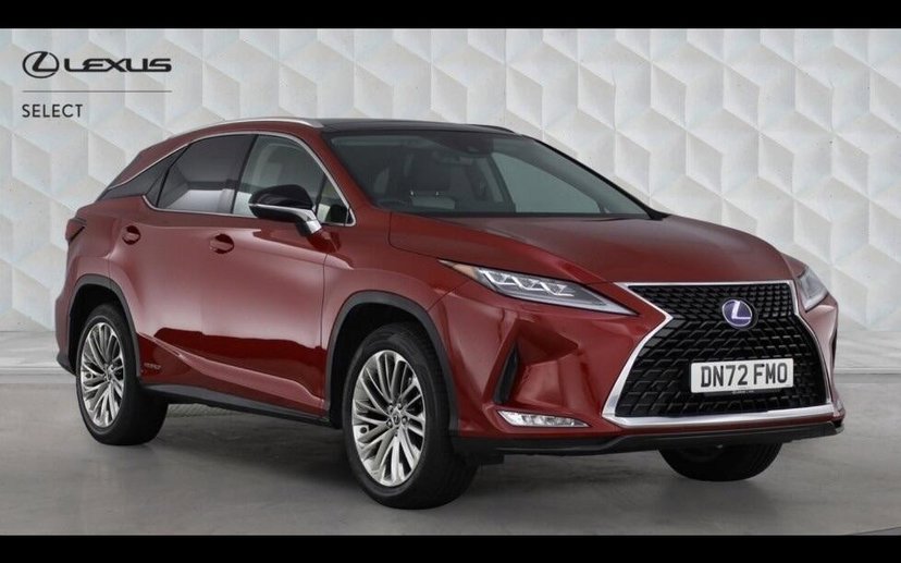 Lexus RX listing photo