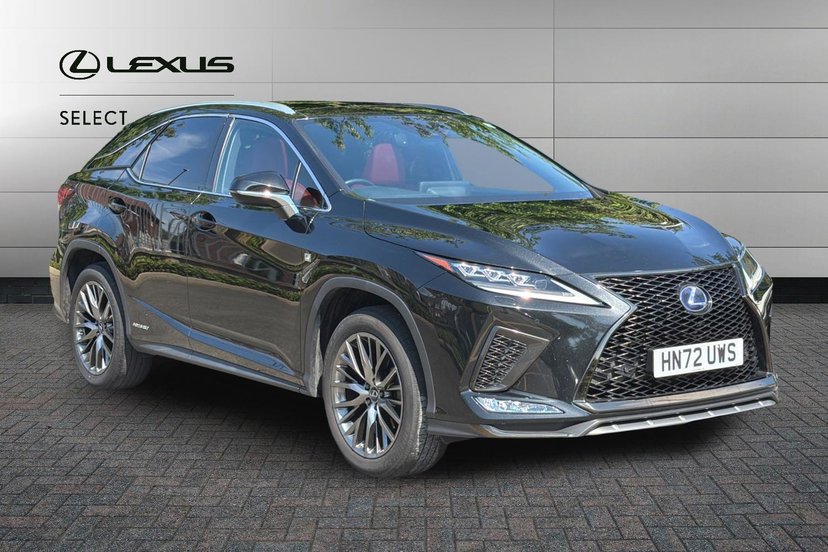 Lexus RX listing photo