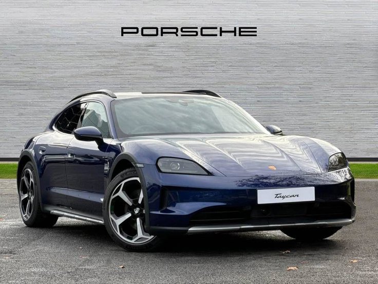 Porsche Taycan listing photo